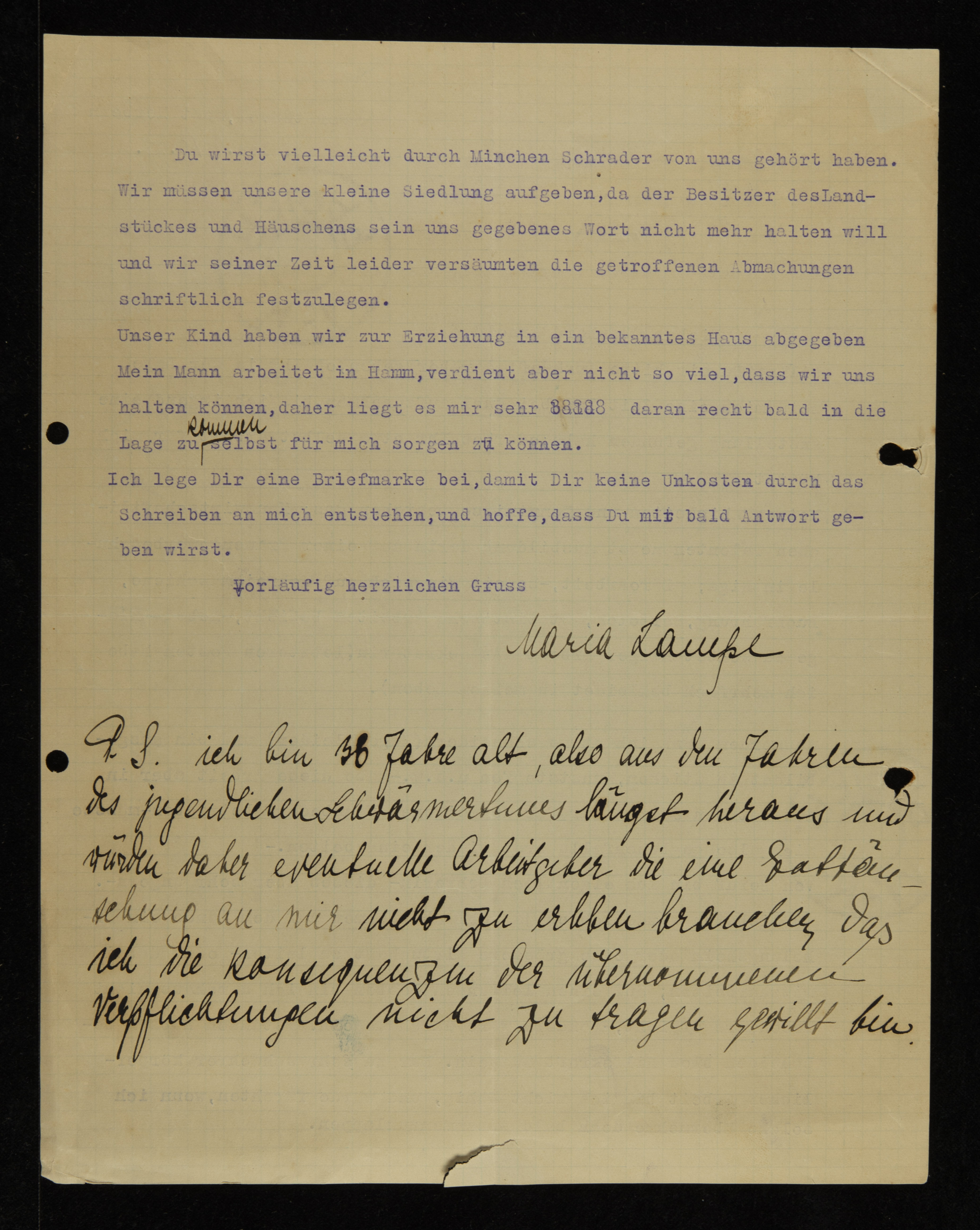 Correspondence, June 1925